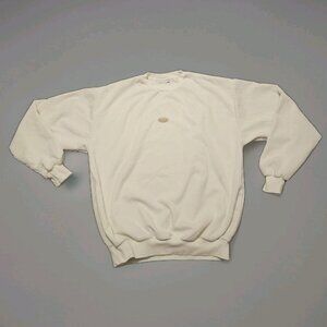 Sisters & Seekers Oversized Off White Heavy Corduroy Shirt Women's UK 8/US Small